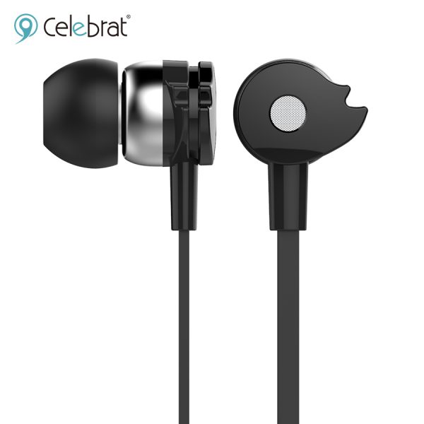 Celebrat D1 Wired Earphones Sport headset 1 2M In ear Deep Bass Stereo Earbuds With Mic