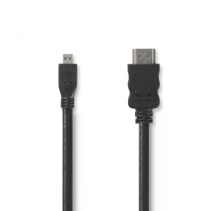 NEDIS CVGT34700BK15 HDMI Micro USB kabel